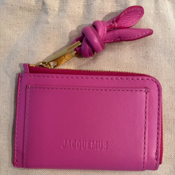 Jacquemus Le Porte-Cartes Tourni cardholder [cute and fashionable] - Picture 3 of 14